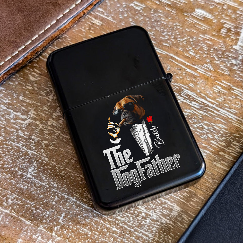 Custom Photo The Dogfather Metal Lighter TH10 896849