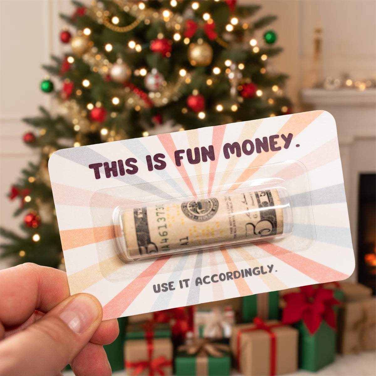 Personalized Funny Merry Money Holder Card Gift For Birthday, Holiday, Christmas HO82 900544