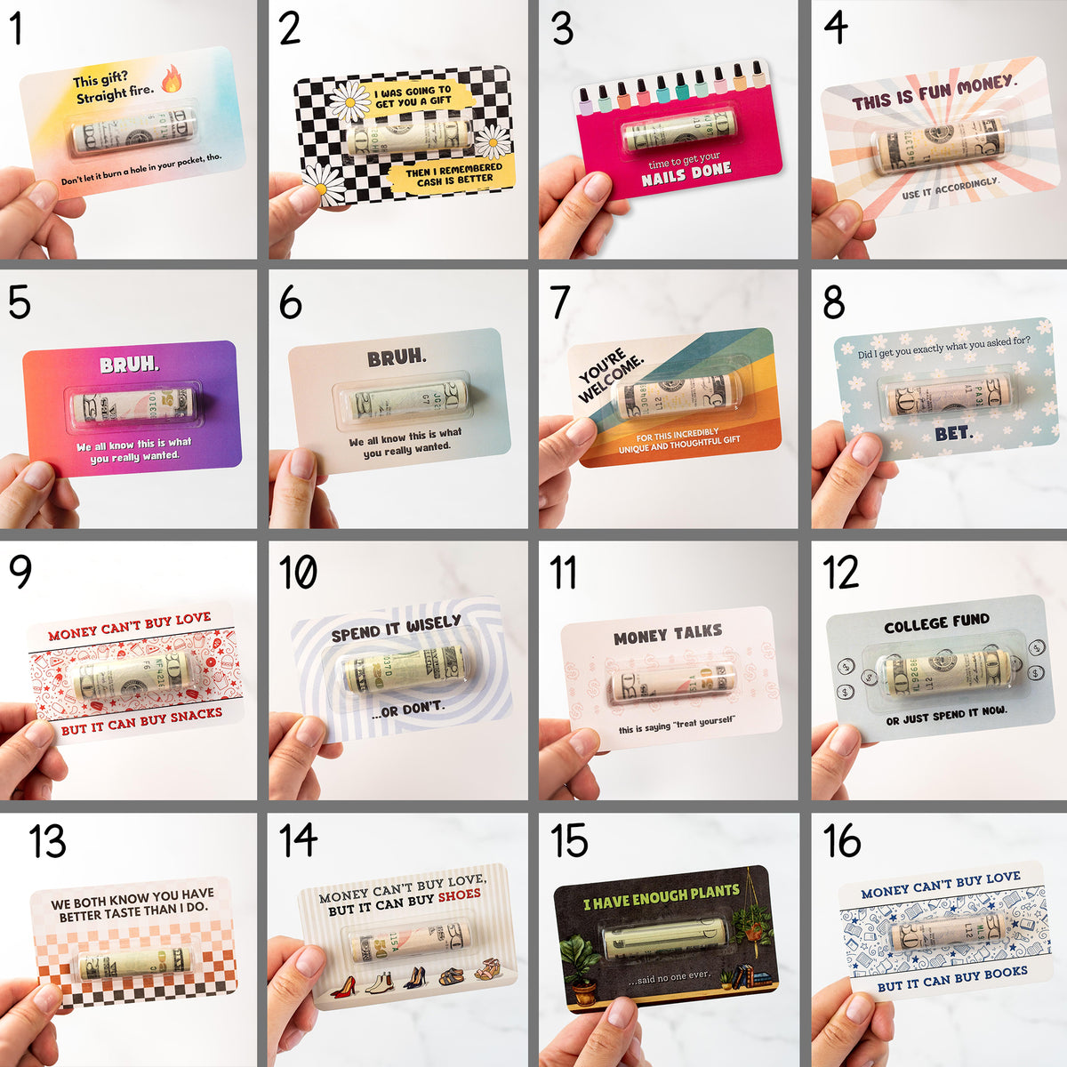 Personalized Funny Merry Money Holder Card Gift For Birthday, Holiday, Christmas HO82 900544