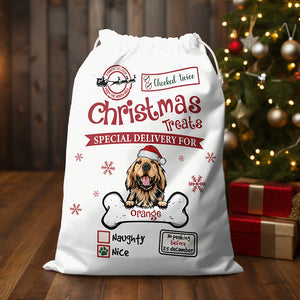 Christmas Treats Special Delivery For Dog Christmas Sack 896845