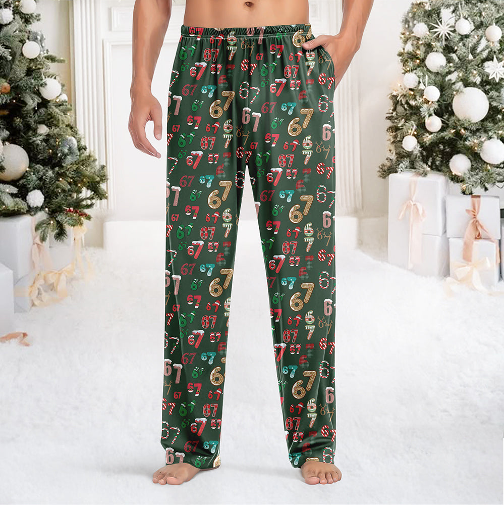 Gen A Six Seven - 67 Meme Sweatpants Christmas Gift HA75 898436