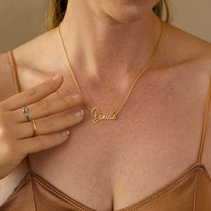 Custom Name On Necklace Birthday Gift for Her, Christmas Gift, Gift for Mom TH10 898037