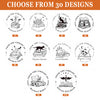 Custom Name From The Library Of Book Lover Book Embosser TH10 898077
