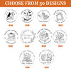 Custom Name From The Library Of Book Lover Book Embosser TH10 898077