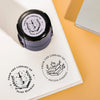 Custom Name From The Library Of Book Lover Self Ink TH10 898079