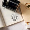 Custom Name From The Library Of Book Lover Self Ink TH10 898079