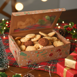 Merry Christmas Christmas Cookie Gift Baking Box TH10 896765