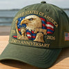 Bald Eagle United States Of America 250th Anniversary Embroidered Cap LM32 897757