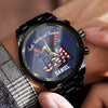 Custom Name Faith, Family & Freedom US 250 Years Men's Wrist Watch HO82 901644