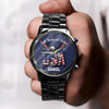 Custom Name Faith, Family & Freedom US 250 Years Men's Wrist Watch HO82 901644