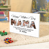 Custom Photo To The World You May Be One Person Happy Mother's Day Building Block CH07 910776