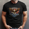 Personalized Patriotic 250th Anniversary God Bless America Eagle 1776–2026 Dark Shirt HO82 901850