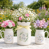 New Grandma Flower Vase Mothers Day Gift, Birthday Gift Flower Vase for Nana, Gift for Mom HA75 898998