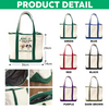 Custom Photo Admit It Life Would Be Boring Without Me Happy Mother's Day Printed Monogram Beach Bag HO82 902022