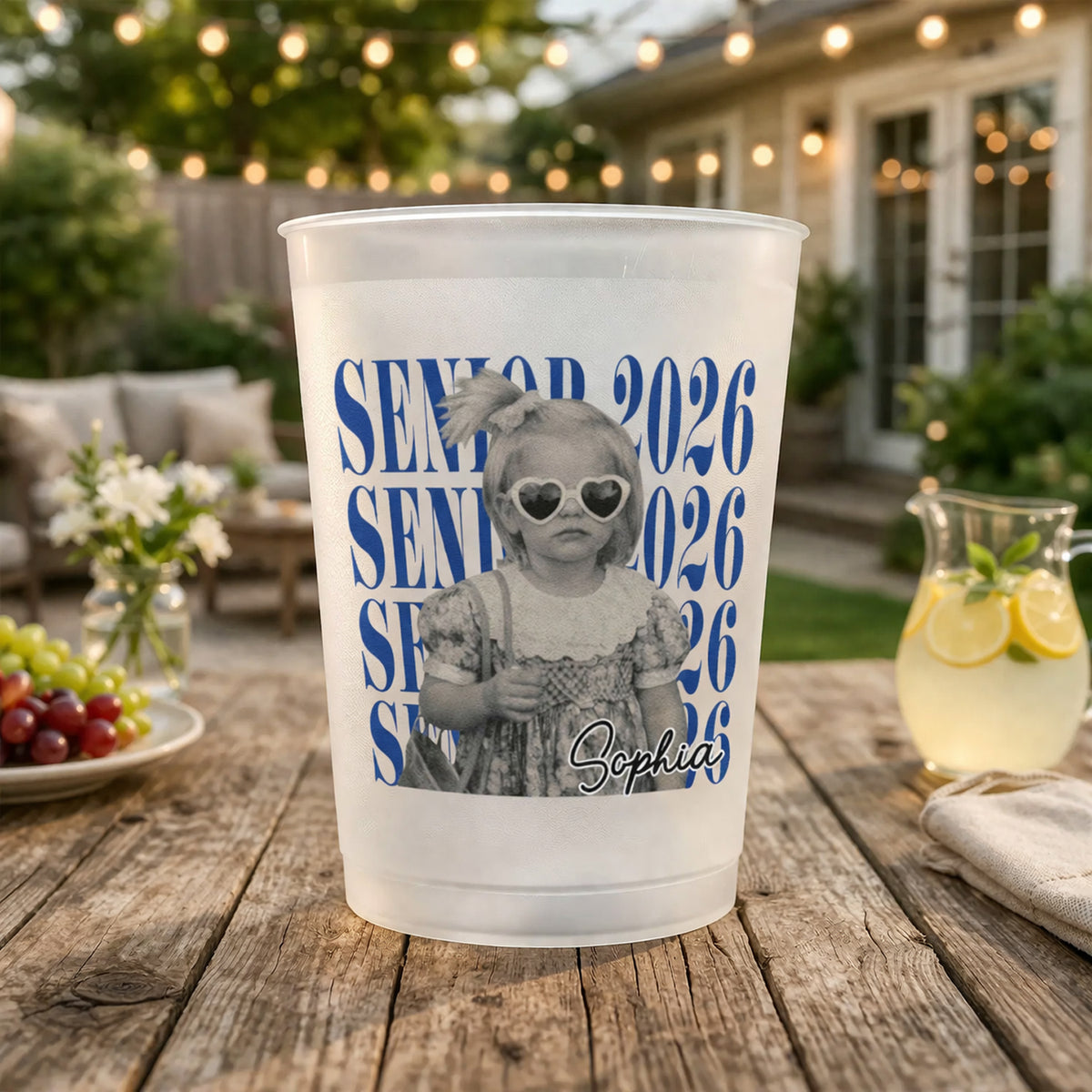 Senior Custom Vintage Photo - Personalized Cups TH10 169607