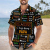 Personalized Kids Name Grandpa Word Art Hawaiian Shirt - Gift For Grandpa, Dad, Father's Day HO82 902486