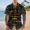 Personalized Kids Name Grandpa Word Art Hawaiian Shirt - Gift For Grandpa, Dad, Father's Day HO82 902486