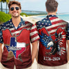 Custom Name US 250th Anniversary 1776-2026 State Flag Hawaii Shirt LM32 668901