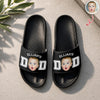 Custom Kid Photo Dad Mom Slide Sandals - Gift For Dad Mom, Father's Day HO82 902576