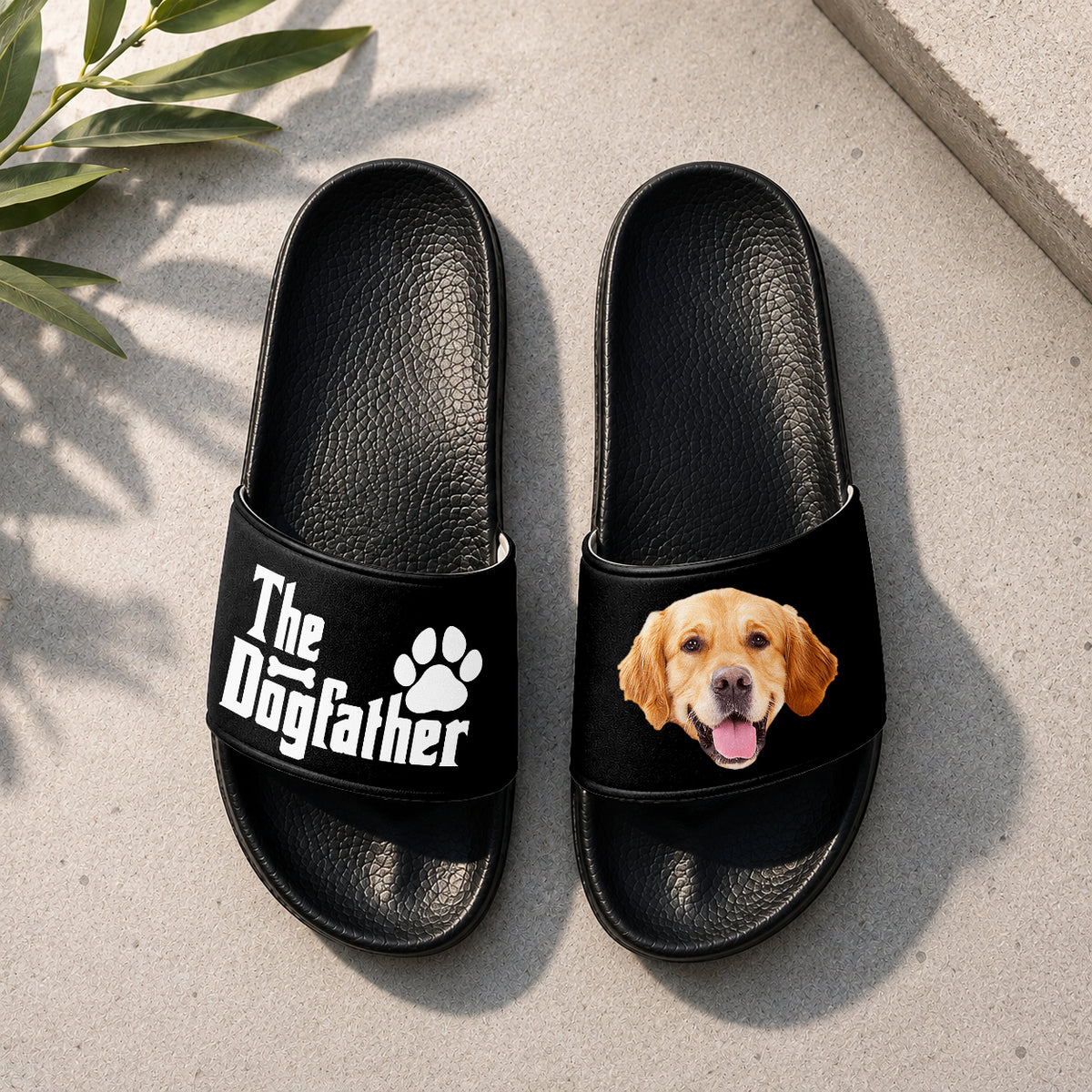 Custom Pet Photo Dog Cat Father - Personalized Gift For Dad CH07 911600