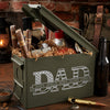Personalized Kid Name With Dad Ammo Box, Father's Day Gifts, Gifts for Him, Dad Gifts, Gifts for Men, Personalized Gifts for Dad HO82 902656