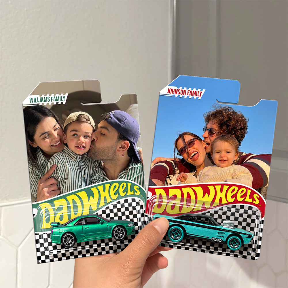 Personalized Dad Wheels Packaging for Dad, Father's Day Custom Collector Gift HA75 921524