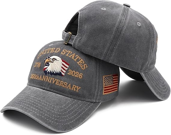 250th Anniversary United States Patriotic Embroidery Baseball Cap LM32 669181