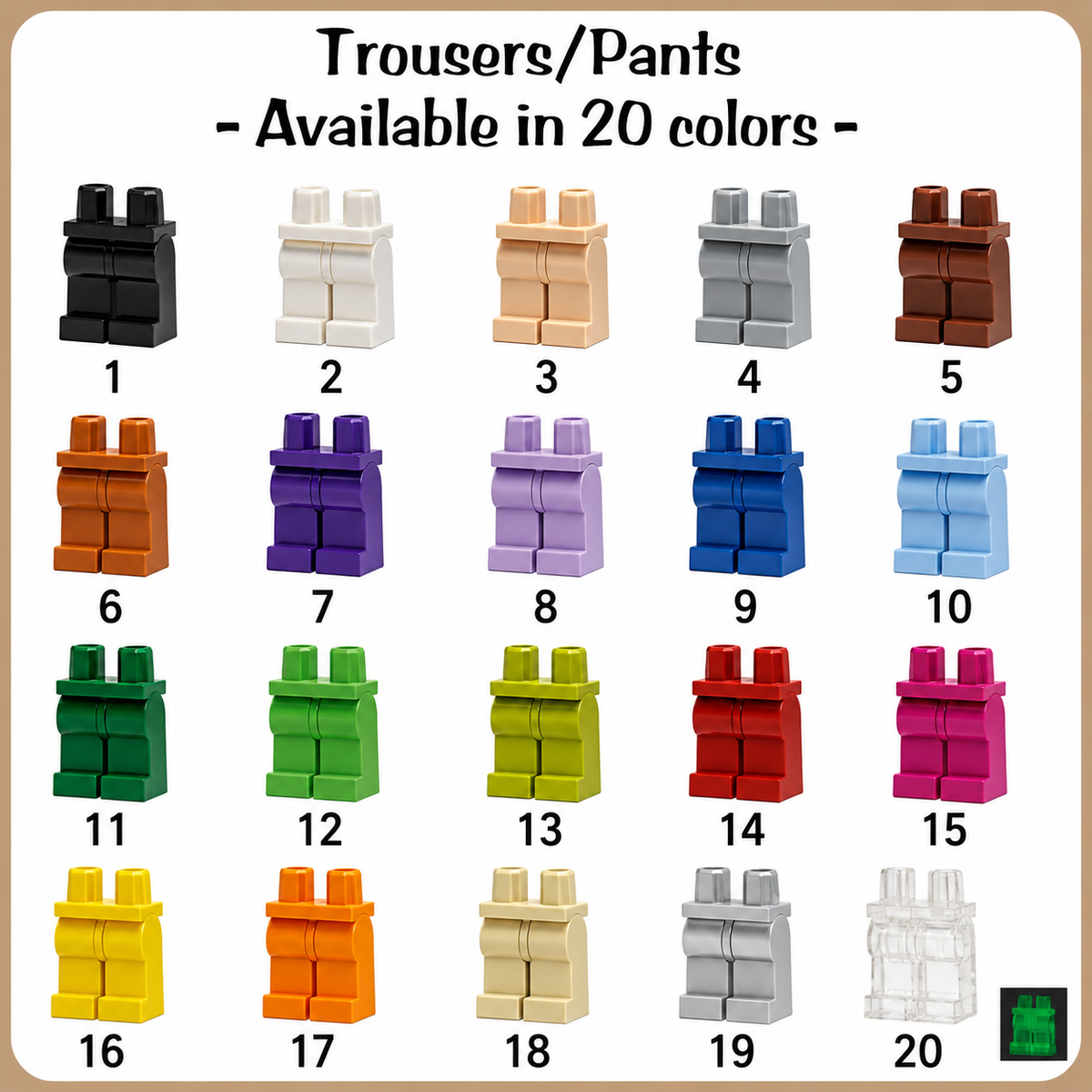 Personalized Family and Pet Minifigure Building Blocks Gifts - Gift For Dad, Father's Day, Anniversary, Birthday HO82 902686