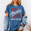 America 1776 Land Of The Free Patriotic Comfort Shirt HO82 902752