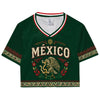 Custom Mexico Soccer Fitted Crop Top Jersey, Mexico Jersey Crop Tee, Game Day Shirt HO82 903004