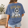 Custom Retro Senior Mom 2027 Back Comfort Shirt - Personalized Class of 2027 Gift, Proud Family Gift HO82 903226