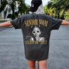Custom Retro Senior Mom 2027 Back Comfort Shirt - Personalized Class of 2027 Gift, Proud Family Gift HO82 903226