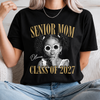 Custom Retro Senior Mom 2027 Dark Shirt - Personalized Class of 2027 Gift, Proud Family Gift HO82 903228