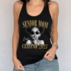 Custom Retro Senior Mom 2027 Tank Top - Personalized Class of 2027 Gift, Proud Family Gift HO82 903230