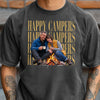 Custom Family Photo Vintage Happy Camper Comfort Shirt - Personalized Family Camping Gift TH10 170153