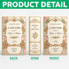 Personalized Wedding Toile De Jouy Ceramic Book Vase Bridal Shower Gift, Engagement Gift CH07 180192
