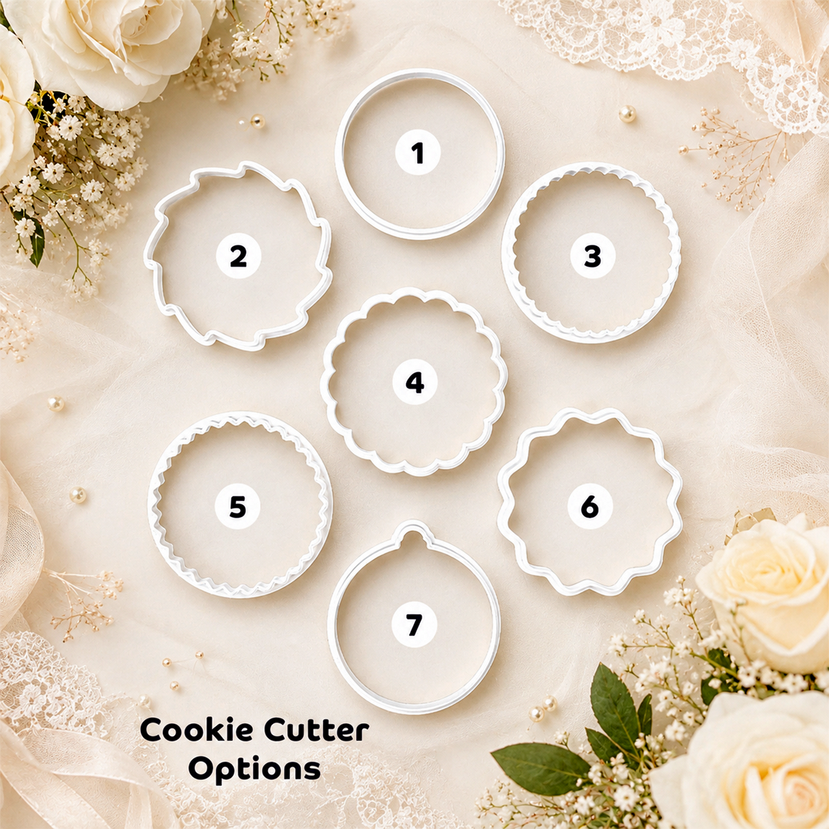 Personalized We Wish You A Happy Wedding Day Cookie Stamp HO82 903464