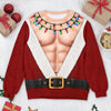 Personalized Funny Body Naughty Christmas Light AOP Ugly Sweater LM32 669973