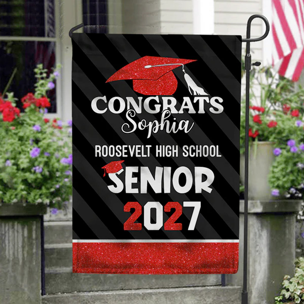 Best Gift Idea Graduation Garden Flag Personalized Gift TA29 888924