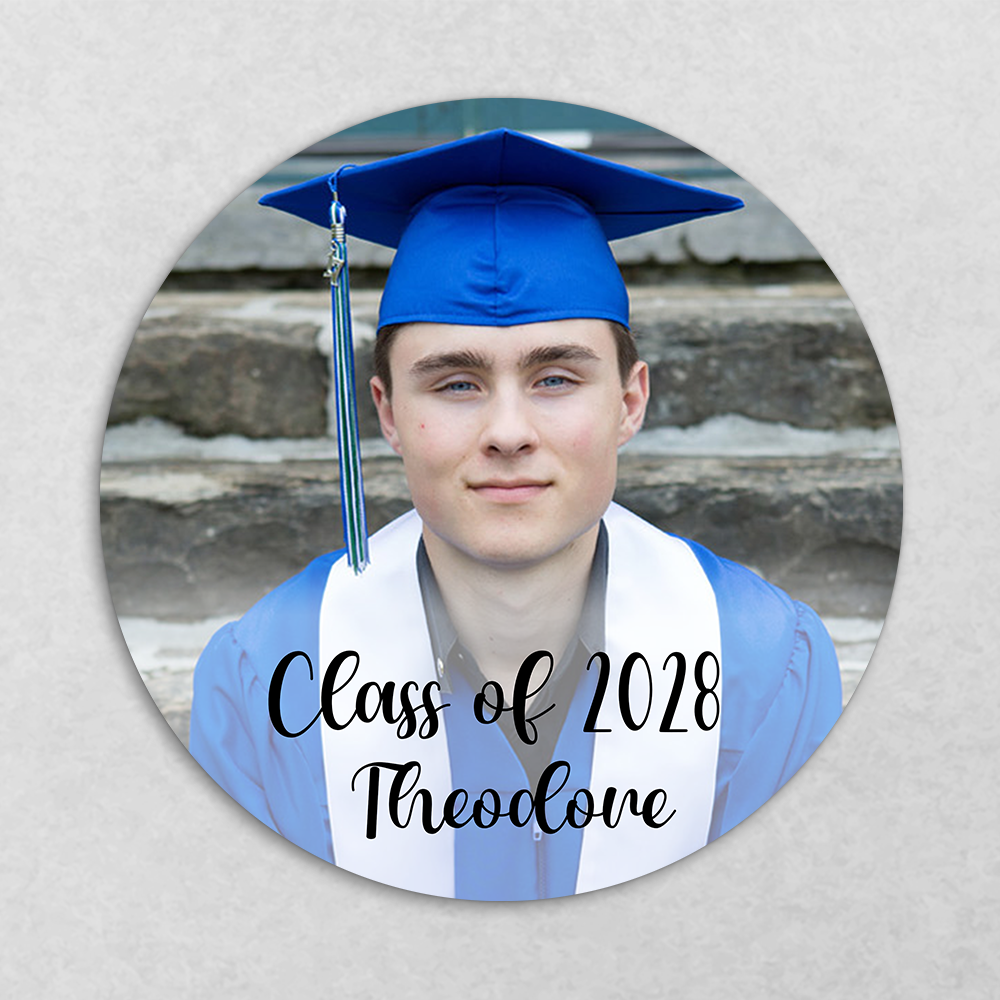 Custom Photo Class Of 2025 Graduation Roll Sticker TA29 890519
