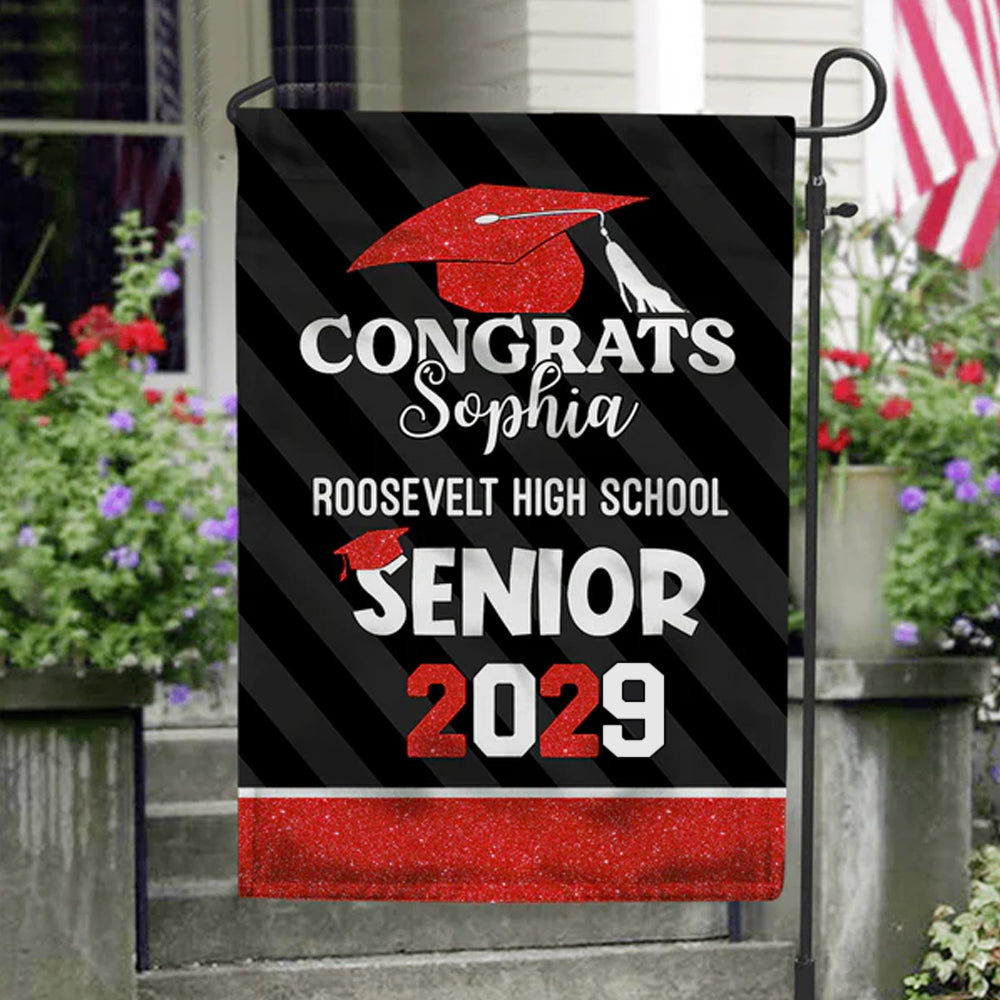 Best Gift Idea Graduation Garden Flag Personalized Gift TA29 888924