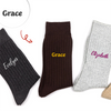 Personalized Custom Name Embroidered Socks TH10 170863