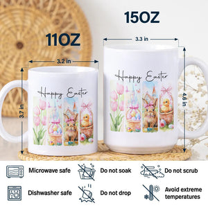 Happy Easter Bunny White Mug LM32 893127