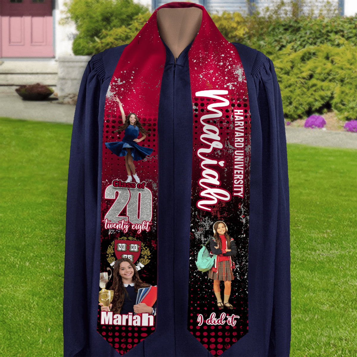 Custom Photo I Did It Congrats Graduation Stoles HO82 893462
