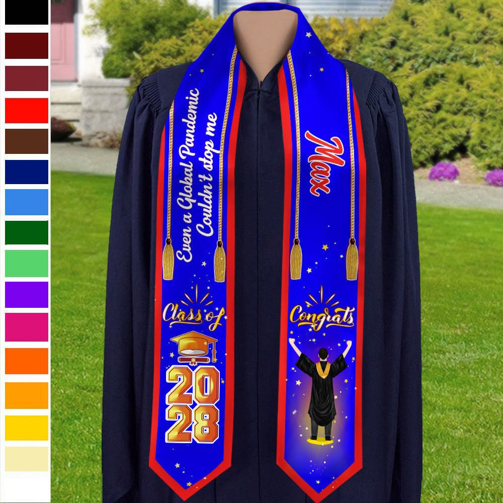 Congrats Class Of 2026 Custom Quote Graduation Stoles, graduation Gift 892293