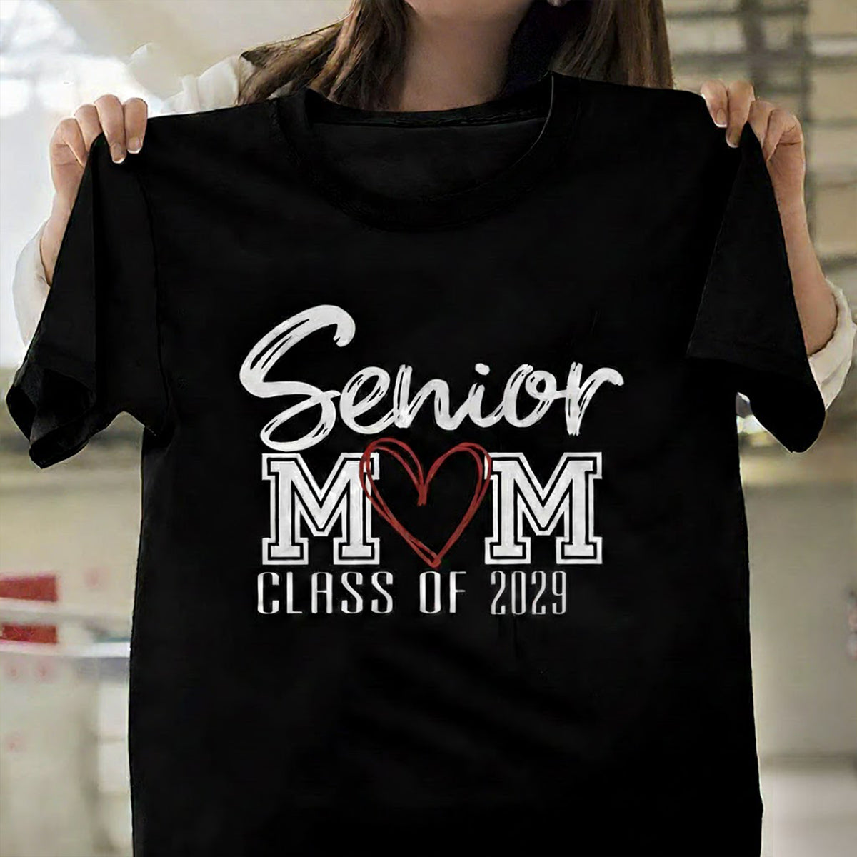 Senior Mom Class Of 2025 Graduation Dark Shirt NHS87 890613