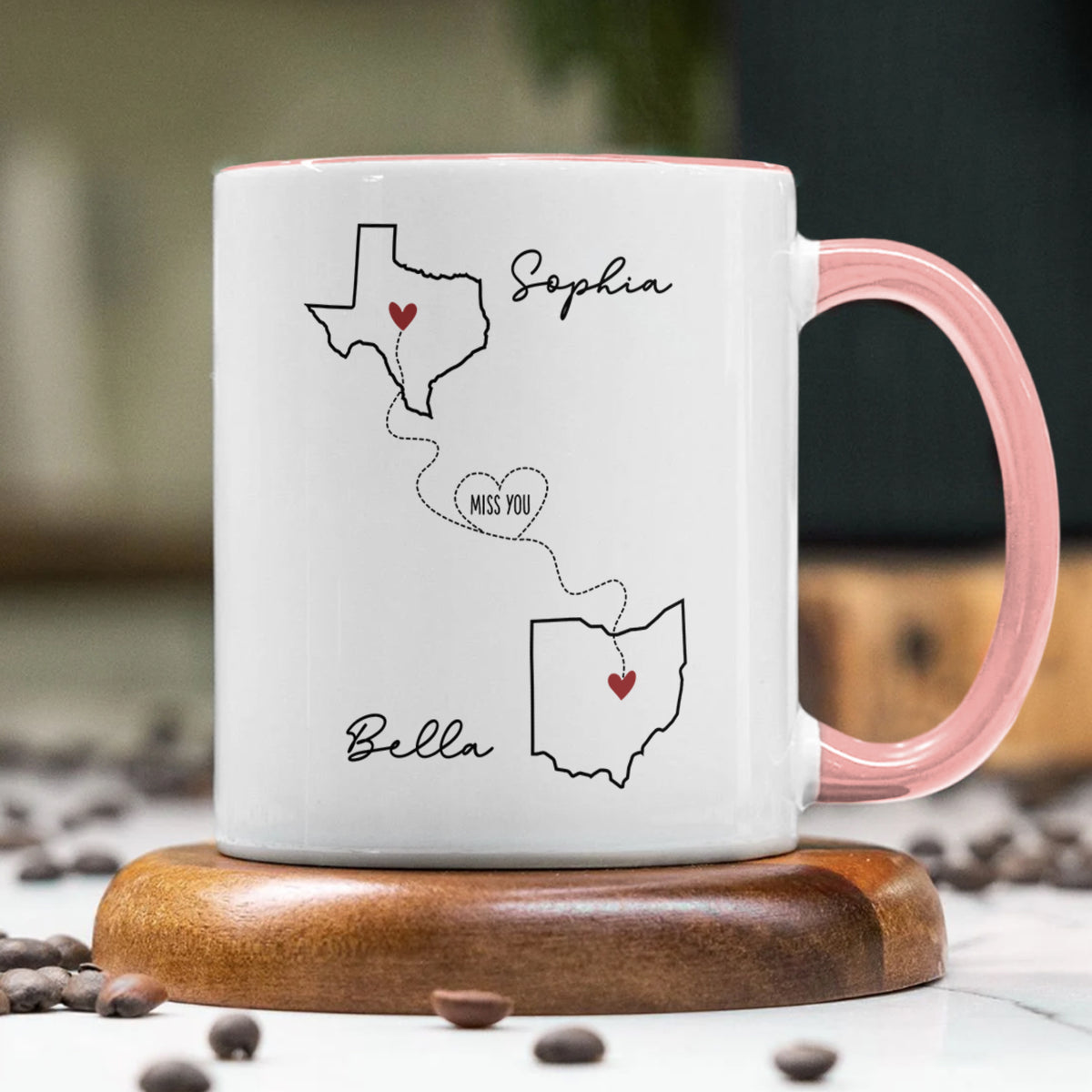 Personalized Long Distance Friend Mug Gift for Best Friends LM32 895513