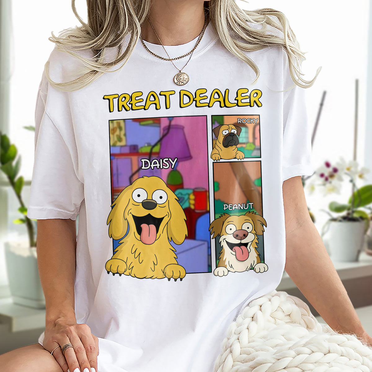 Personalized Treat Dealer For Dog Lovers Bright Shirt LM32 893359
