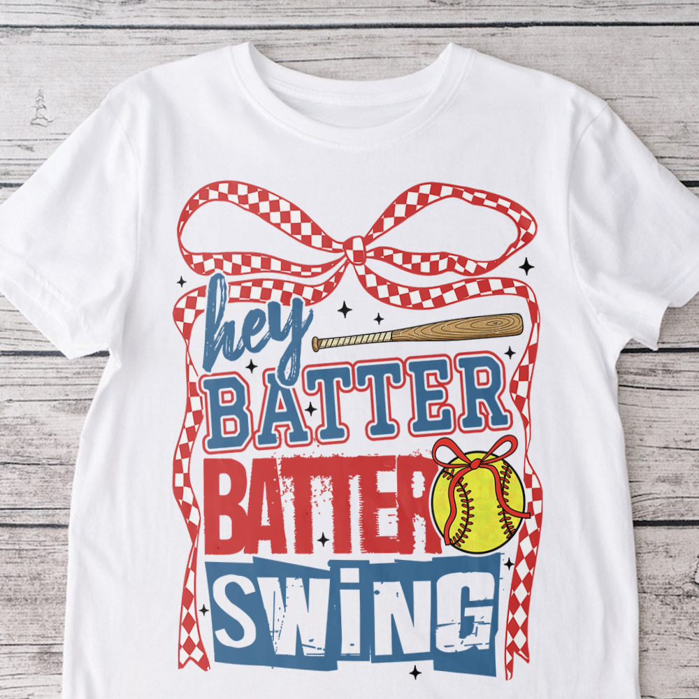 Retro Softball Batter Batter Swing Softball Family Bright Shirt HO82 893650