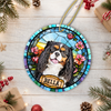 Personalized Dog Portrait Ceramic Ornament - Personalized Gift For Dog Lovers HO82 903324